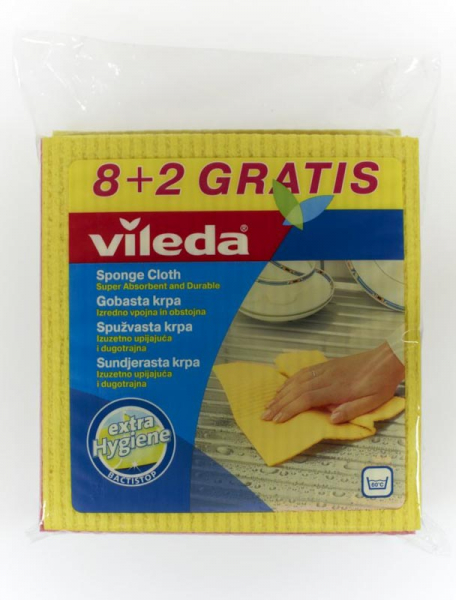 VILEDA  SPUŽVASTA KRPA 8+2 SRP