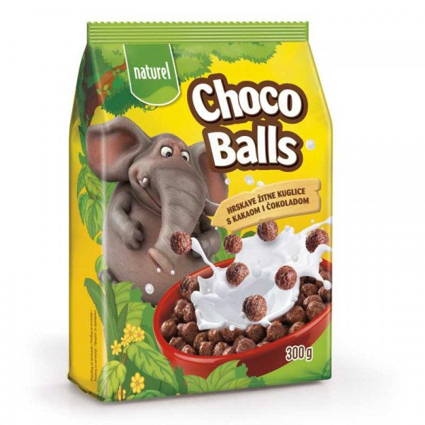 NATUREL CHOCO BALLS 300G