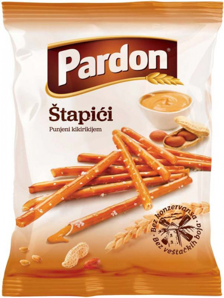 MB PARDON ŠTAPIĆ KIKIRIKI PUNJENI 120 G