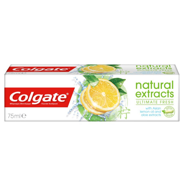 Z. PASTA COLGATE NATURALS LEMON 75 ML