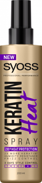 SYOSS KERATIN SPRAY ZA ZAŠTITU OD TOPLINE 200 ML