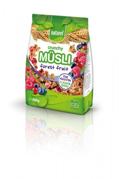 NATUREL WHOLEGRAIN CRUNCHY MUESLI FOREST FRUIT 350 G