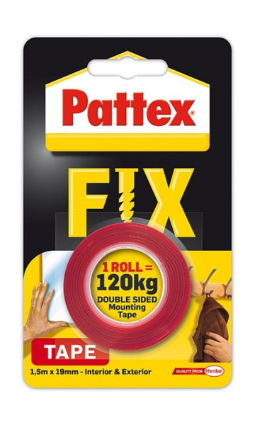 1486524 PATTEX FIX MONTAŽNA TRAKA 120KG 1,5M
