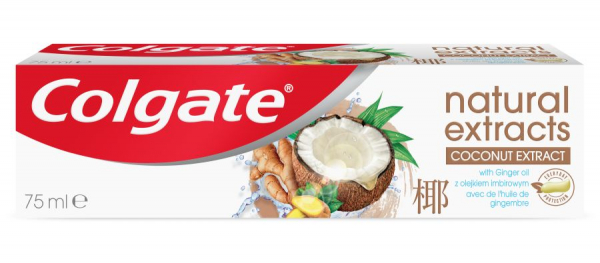 Z. PASTA COLGATE NATURALS COCO&GINGER 75 ML