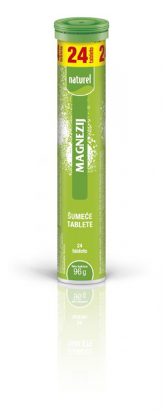 NATUREL ŠUMEĆE TABLETE MAGNEZIJ 96G (24 TABLETE)