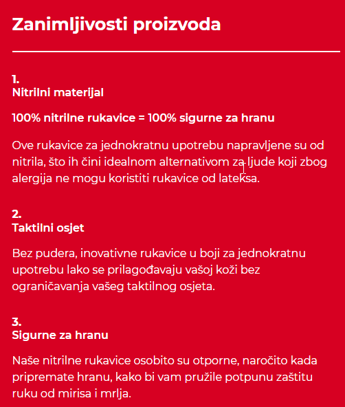 rukavice colors zanimljivosti